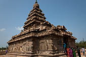 Mamallapuram - Tamil Nadu. The Shore Temple. 